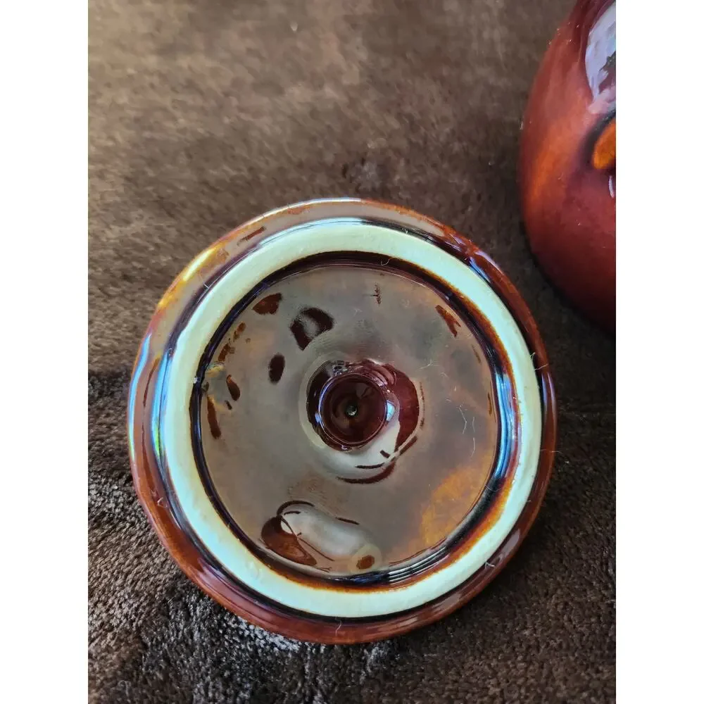 Vintage Hull Pottery bean pot